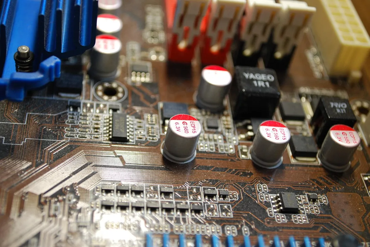 the main processor, industry, semiconductor, technology, capacitor, electrical resistance, transistor, equipment, electricity, component, motherboard, perfomanc