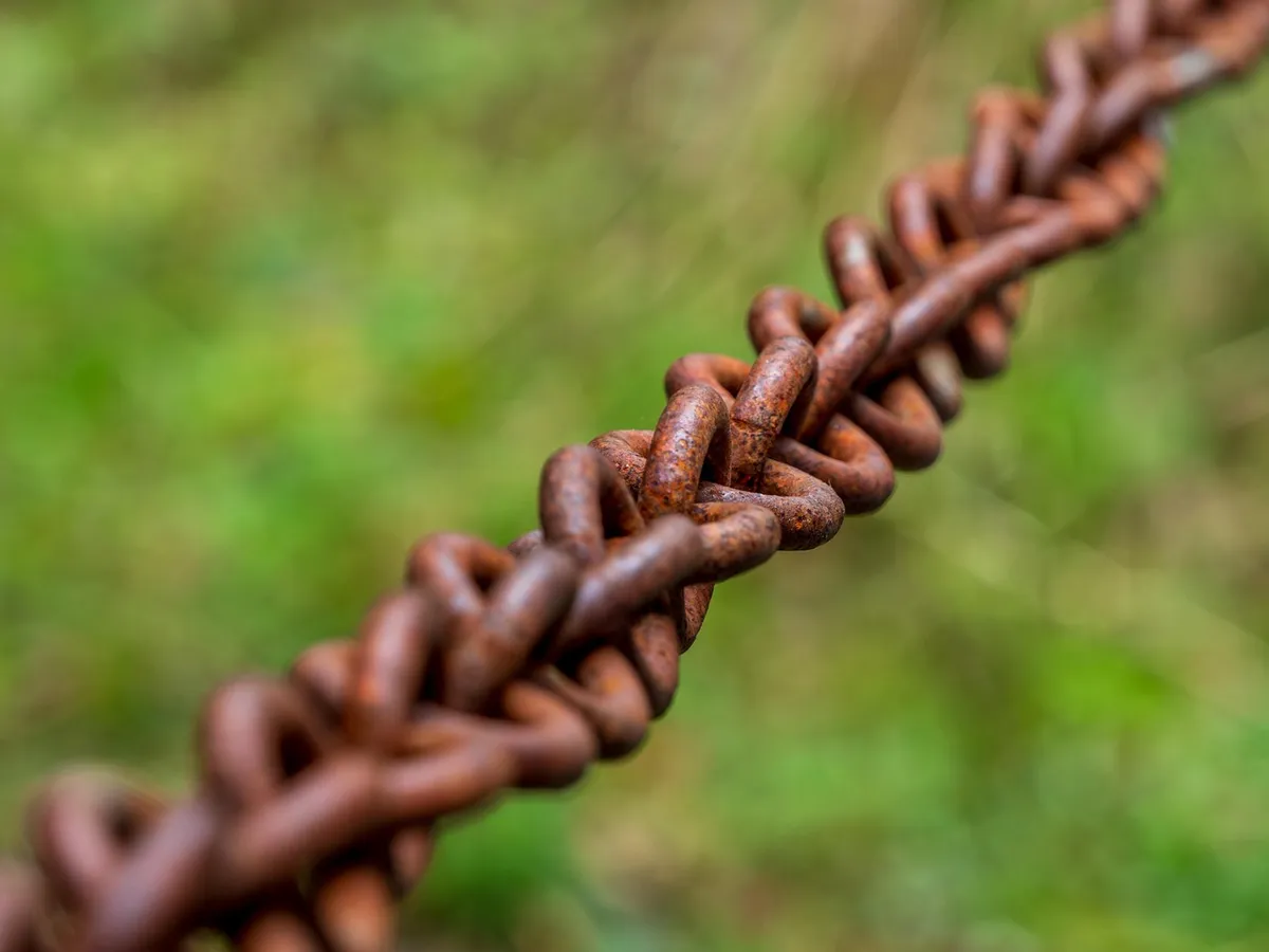 chain, stole, iron, metal, rusty, chain links, barrier, limbs, connection, chain, chain, chain, chain, chain, iron, iron, iron, iron, connection, connection, co